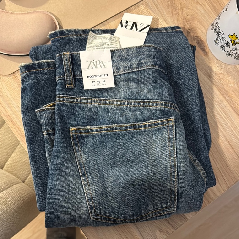 Zara Blue Bootcut Jeans